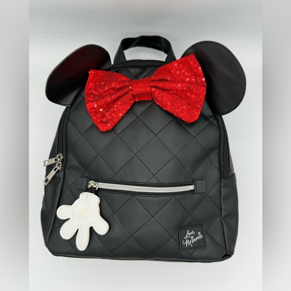 Minnie Mouse Quilted Mini Backpack - image 5